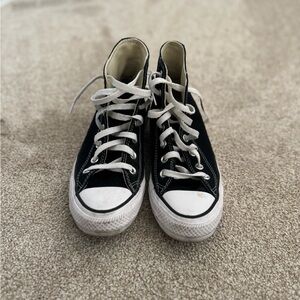 Converse Classic Black and White High-Top Sneakers